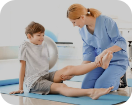 علاج طبيعي للاطفال